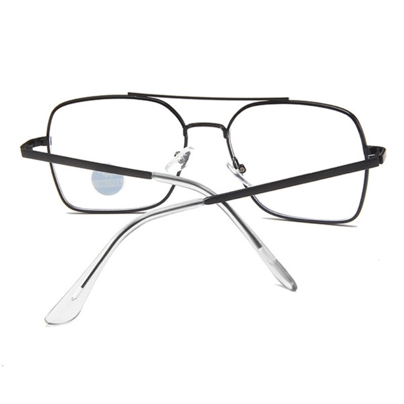 Anti Blue Square Computer Glasses Men Blue Light Coating Gaming Glasses For Computer Protection Eye Retro Spectacles Women