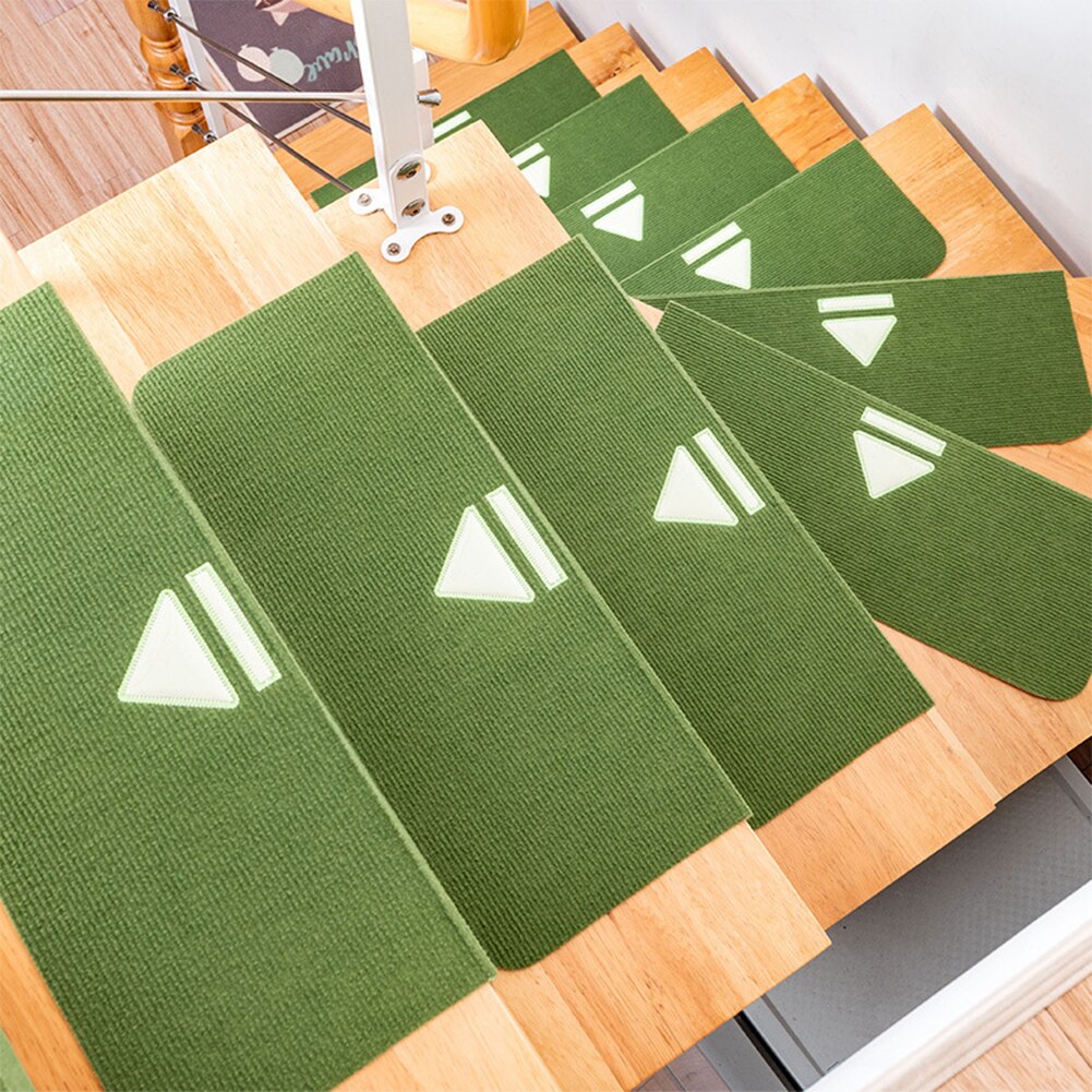 Antislip Traptreden Tapijt Matten Indoor Lijm Home Decor Voor Houten Trap Trap Loopvlak Matten Lichtgevende Trap loopvlakken