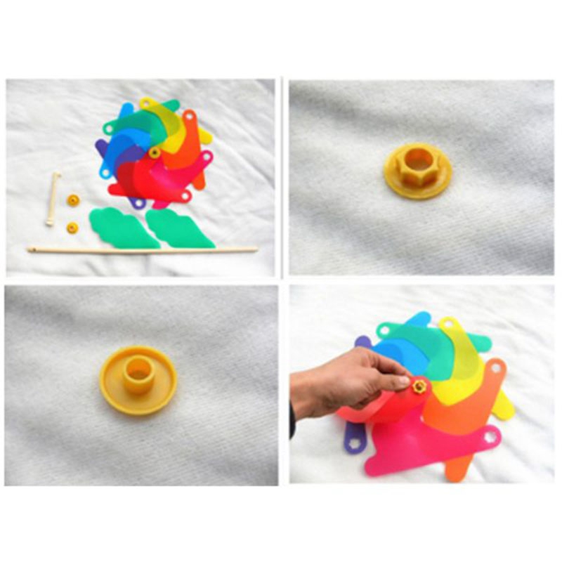 Windrad Garten Dekoration - Magic Windmühle Metall 96,5cm Für Terrasse & Garten