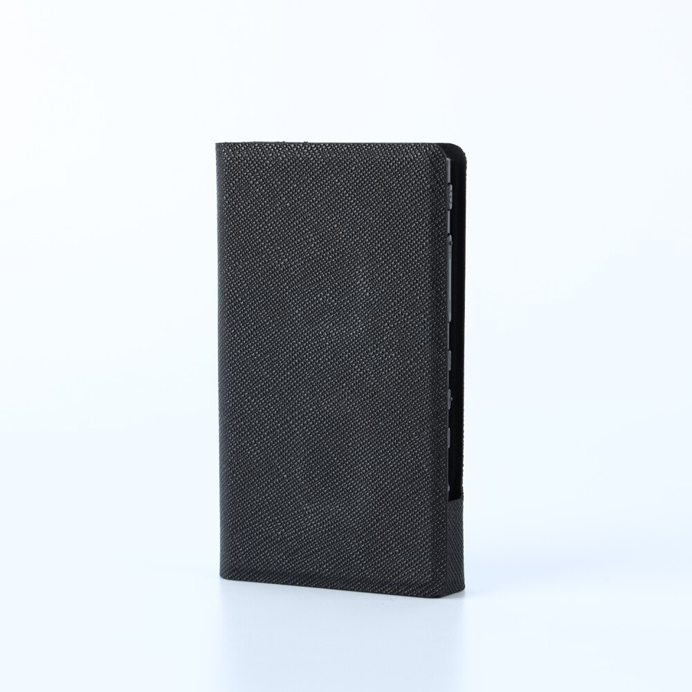 Flip Complet Étui De Protection En Cuir pour Sony Walkman NW A35 A36 A37 A35HN A36HN A37HN NW-A40 A45 A46 A47 Couverture: Black