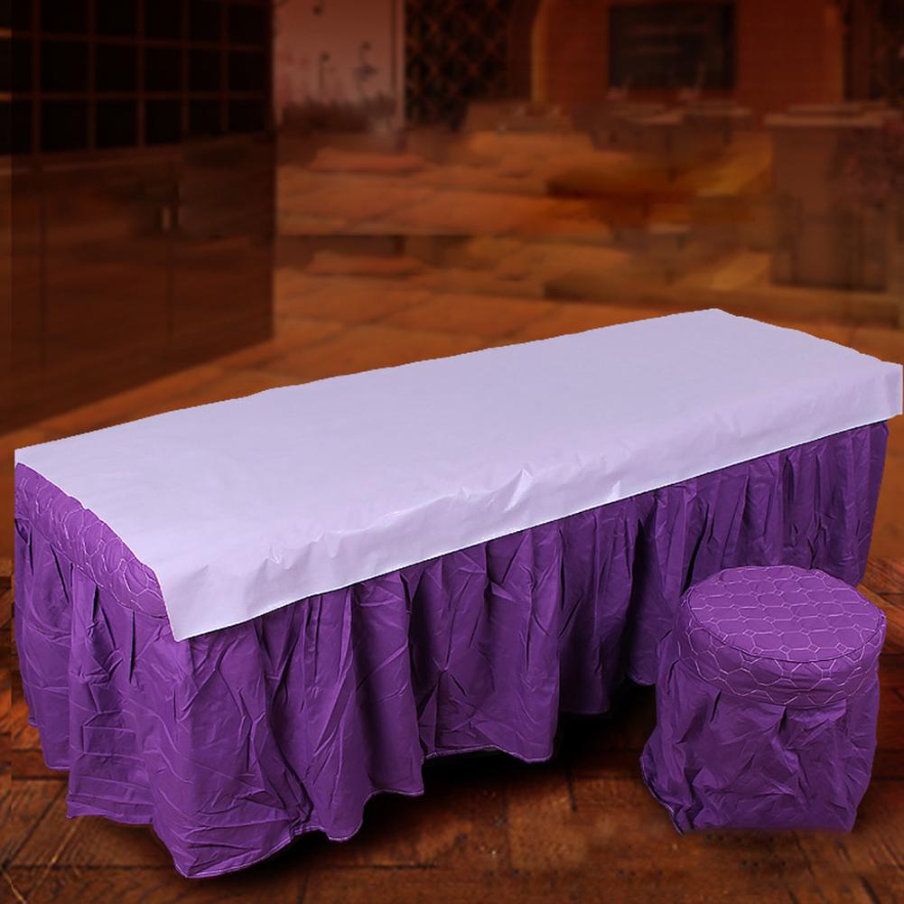 100 Stuks Wegwerp Massage Laken Niet-geweven Stof Schoonheidssalon Tafel Vel 180*80Cm Dikke Ademend draagbare Bed Cover