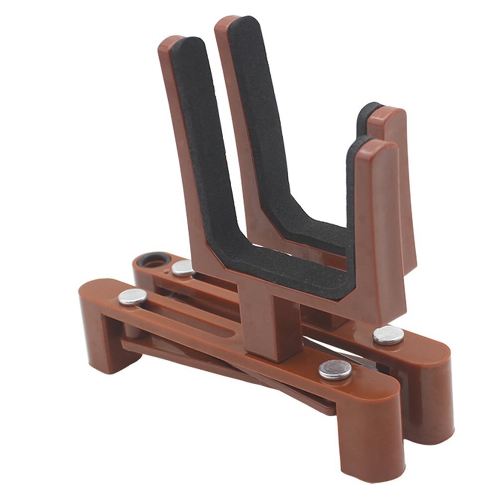 Portable Folding Violin Stand Stringed Musical Instrument Fiddle Floor Holder Rack Violins Guitar Accessories