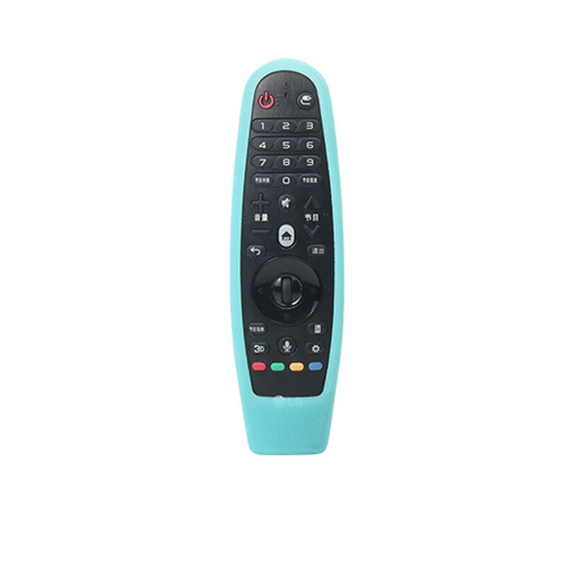 For LG Smart TV AN-MR600 AN-MR650 AN-MR18BA MR19BA MR20GA Remote Control Silicone Protective Covers with Lanyard: F