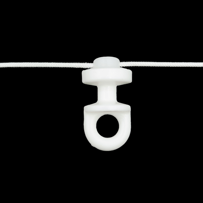 Silent Curtain Track Pulley For S Fold Wave Curtains Rail  Distance 54mm 60mm 70mm 80mm s-wave curtain line runner