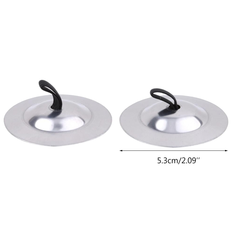 1 paar Mini Becken für freundlicher Finger Becken Bauchtanz Kupfer Becken Finger Becken Musical Instrument für Tänzer