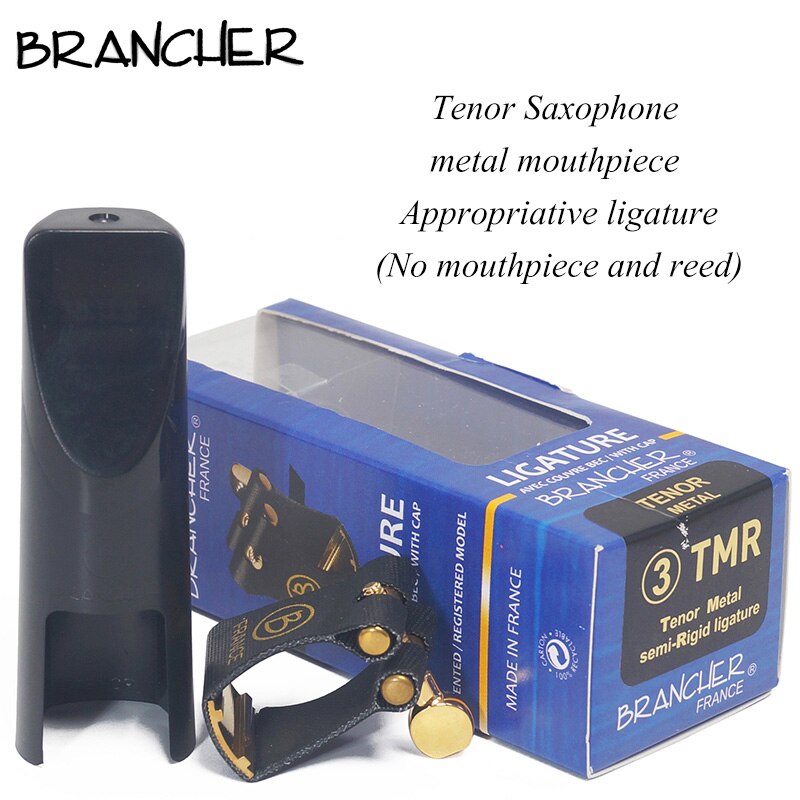 Francja Brancher sax metal ustnik odpowiedni ligatura kapelusz garnitur: tenor TMR