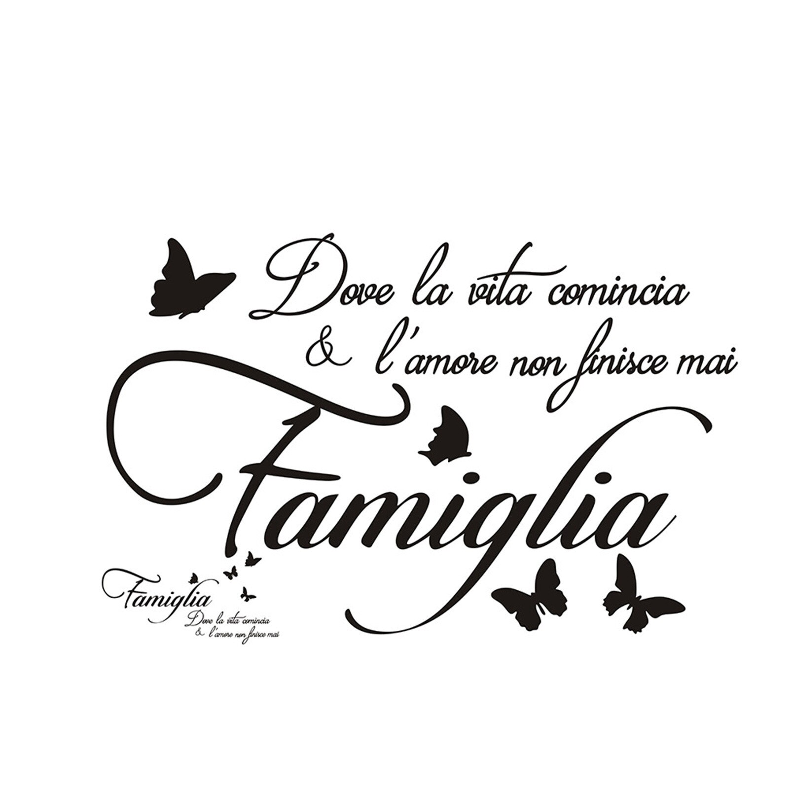 Motivational Quotes Sentences Phrases Wall Stickers Decals For Company Office School Living Room Removable Wallpaper Decorations: A