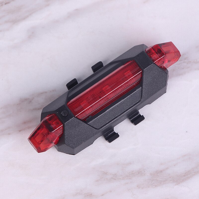 Usb Oplaadbare Fiets Led Achterlicht Fiets Veiligheid Fietsen Waarschuwing Achter Lamp