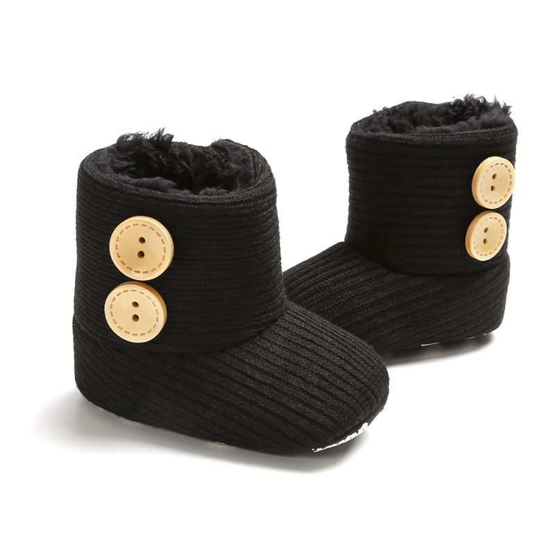 Baby Laarzen Peuter Snowboots Schoenen Winter Warm Jongens Meisjes Snowboots Schoenen Mode Platte Met Pluche Kinderschoenen