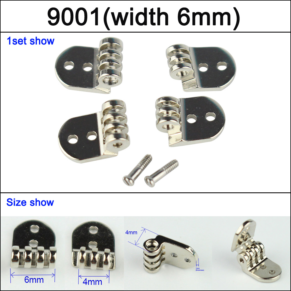 10 Sätze Brillen Scharnier Kunststoff rahmen Acetat Sonnenbrille Holz brille Reparatur Ersatzteile Zubehör: Weiß