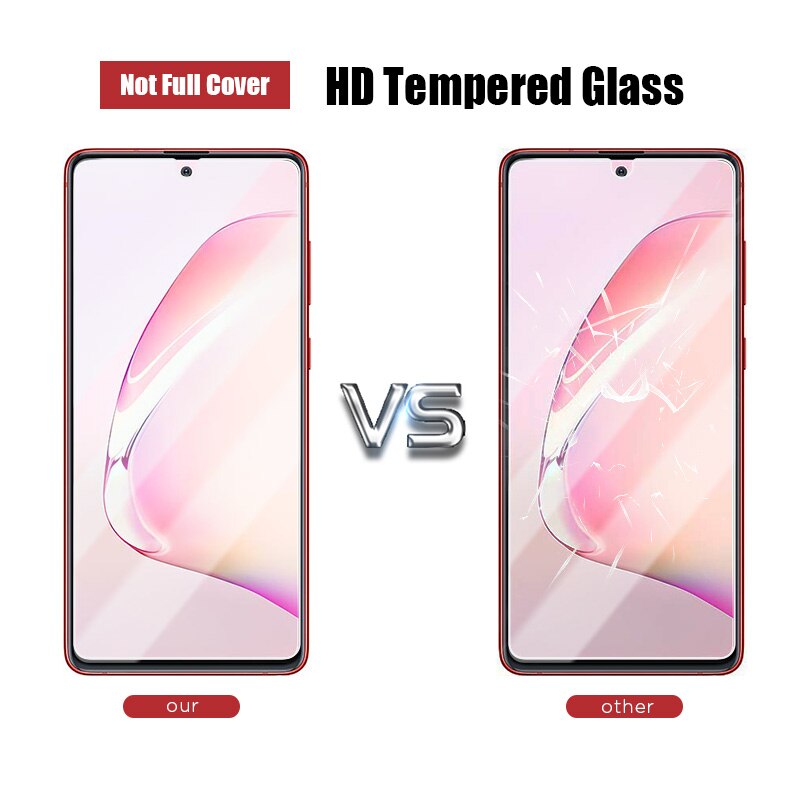 3PCS screen protector for Samsung Galaxy S20 S10 FE 5G Lite protector glass for samsung Galaxy A9 A8 A7 A6 Plus F41 glass