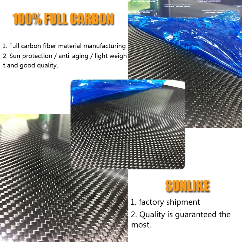 200*300mm 3k sarga mate brillante hoja de fibra de carbono Placa de fibra de carbono panel de fibra de carbono grueso 0,5, 1, 1,5, 2,3, 4,5, 6mm