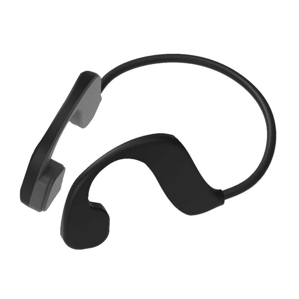 Moderno auricular Y8 resistente al agua para MP3, 32G, Bluetooth 5,0, manos libres, estéreo, para música, IPX8, deporte, auricular de natación, conducción ósea: Black