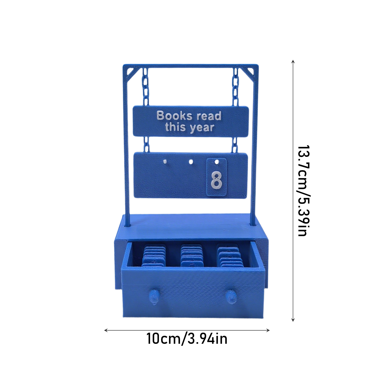 Manual Rotation Easy Update Hanging Book Counter With Digital Storage Suitable For Classrooms Libraries And Reading Challenges