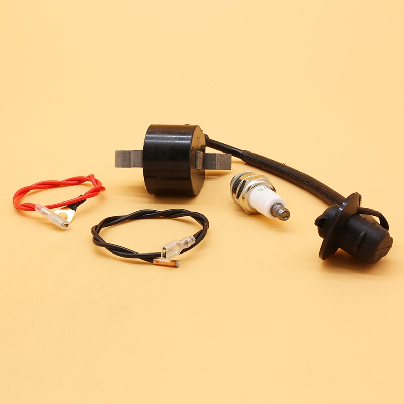 Bobina de ignição & spark plug apto para stihl ms260 ms290 ms380 ms390 ms440 jardim motosserra ferramenta peças