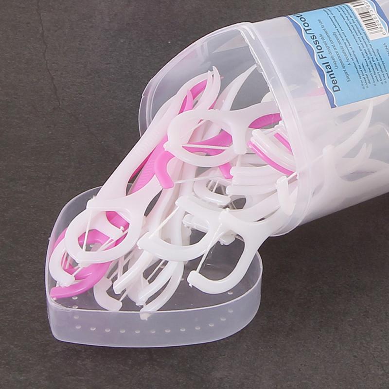 Hilo Dental Personal de 40 piezas, suministros de higiene para la salud, carrete, palillo de dientes, limpiador bucal