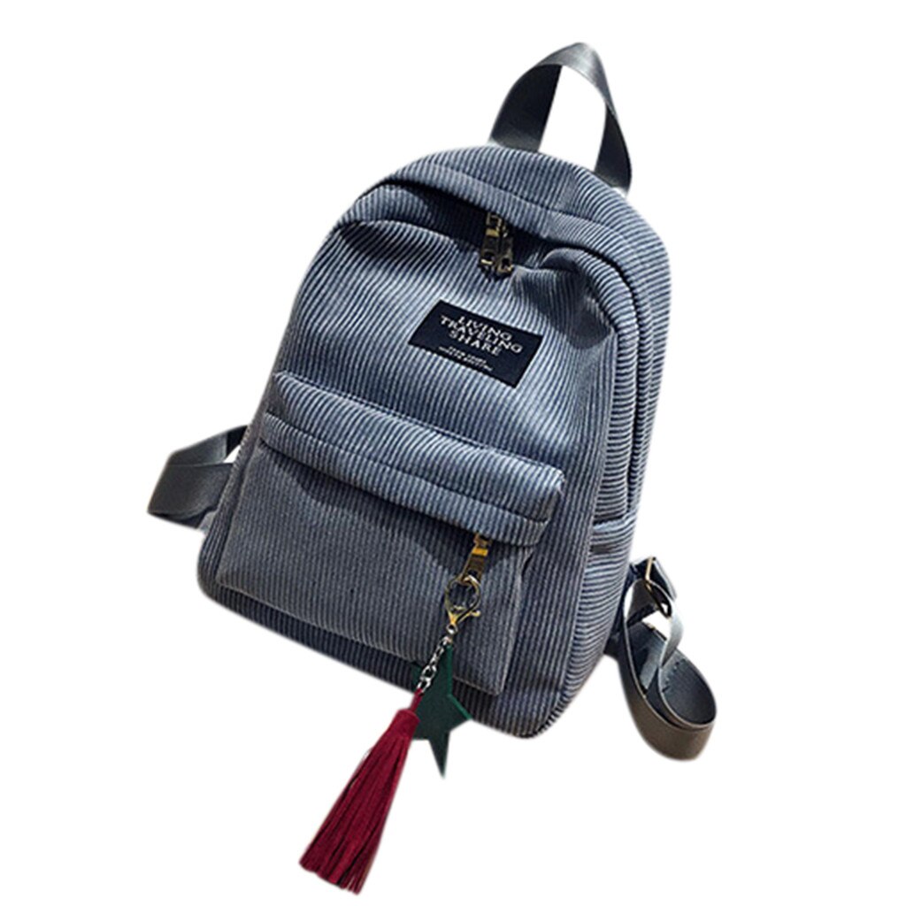 Trend Vrouwelijke Rugzak Mode Vrouwen Rugzak College Schooltassen Harajuku Rugzak Voor Tienermeisjes Mochila Escolar: Gray