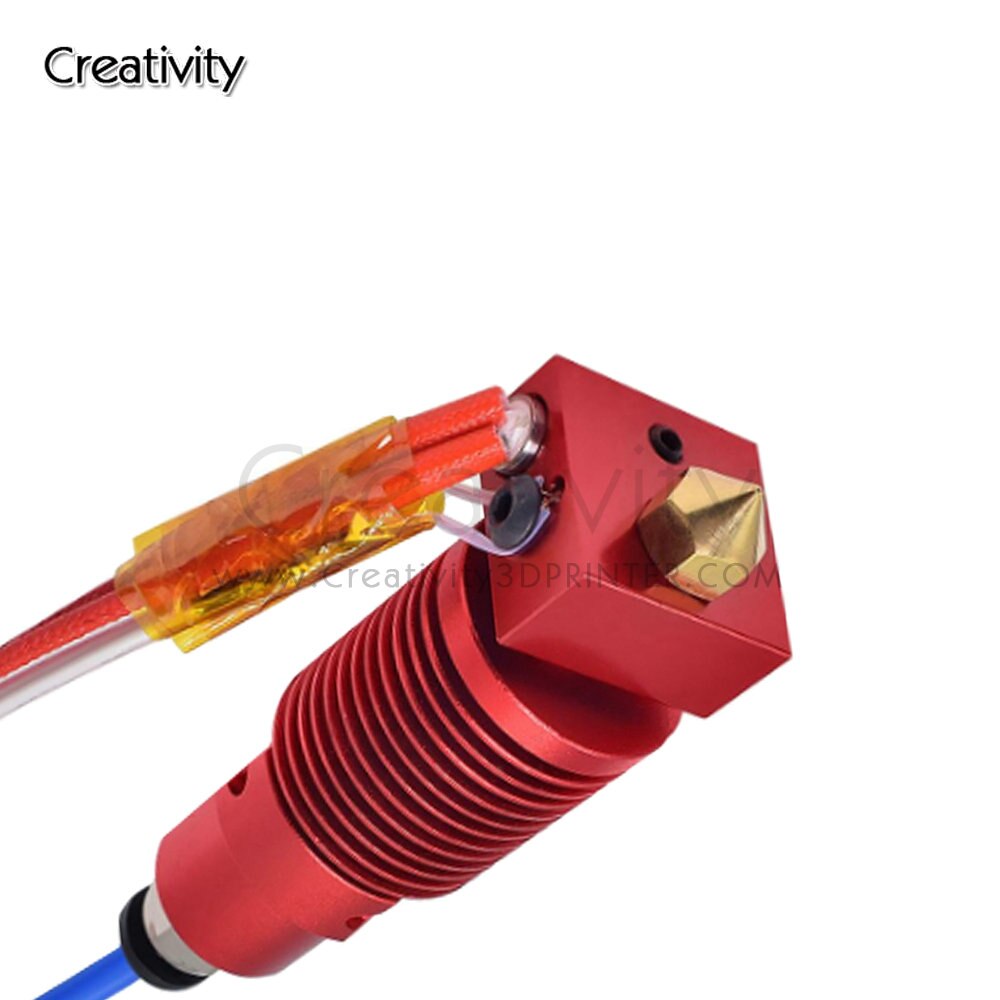 3D J-kopf CR10 Hotend Extrudieren Ende Bausatz für creality Ender-3/5 Profi CR10 10s Bowden extruder 12/24V 3D Drucker Teile