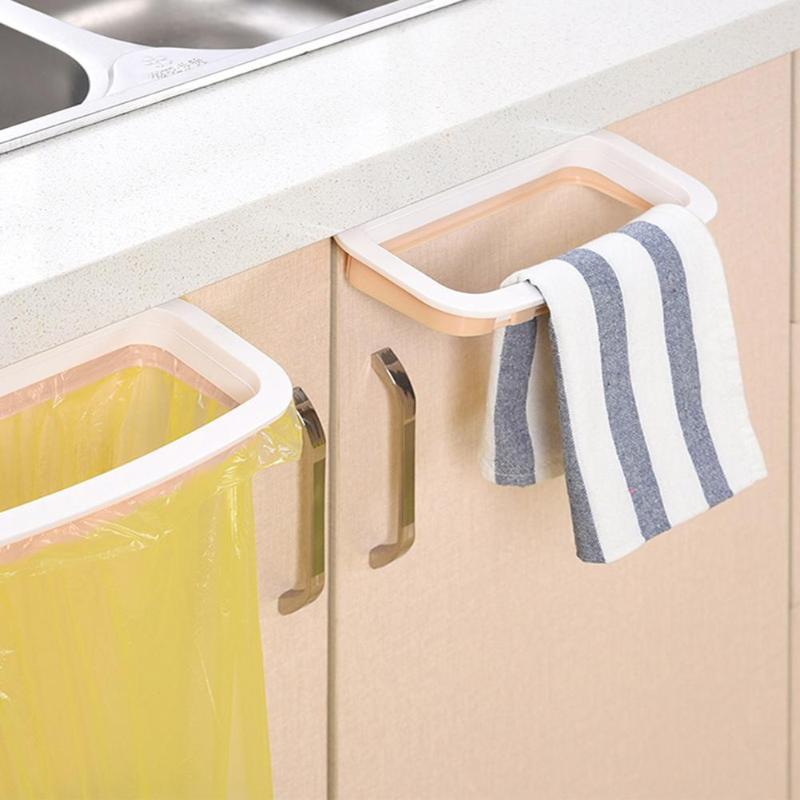 Garbage Kitchen Rack WBBOOMING Hanging Kitchen Cupboard Door Back Trash... – Grandado