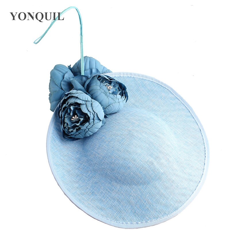 Grands chapeaux élégants fascinants pour femmes, chapeaux décoratifs pour fête de mariage, photographie, accessoires pour cheveux