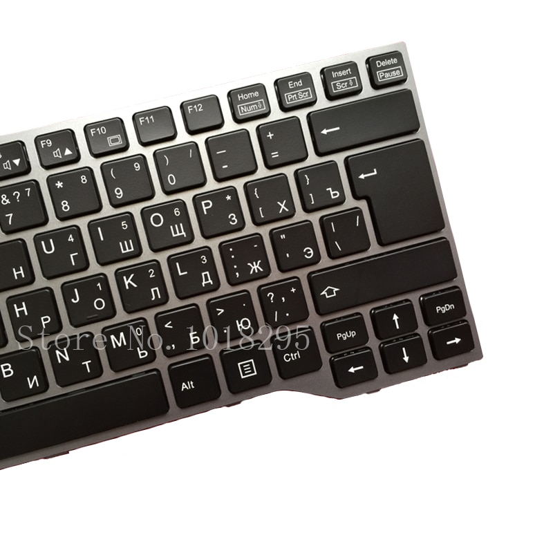 RU FOR Fujitsu Lifebook E733 E734 E743 E744 keyboard Backlit Russian laptop keyboard