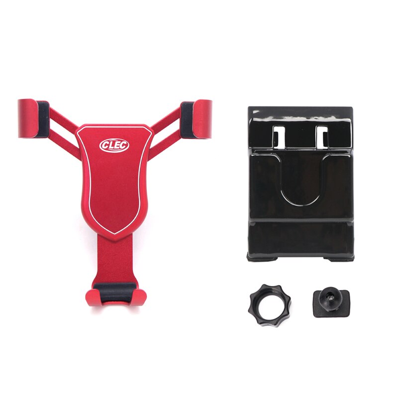 Car Air Vent Mount Phone Holder for Mobile Phone Cradle Smart Phone Stand For Mitsubishi Eclipse Cross: red