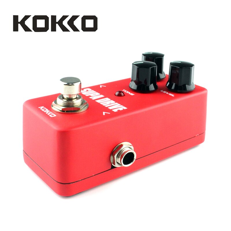 Kokko minipedaali kannettava kitaraefekti pedaali overdrive,ajastin,sos,boosteri,supa drive,distortion,chorus,space,vibrato,kompressori