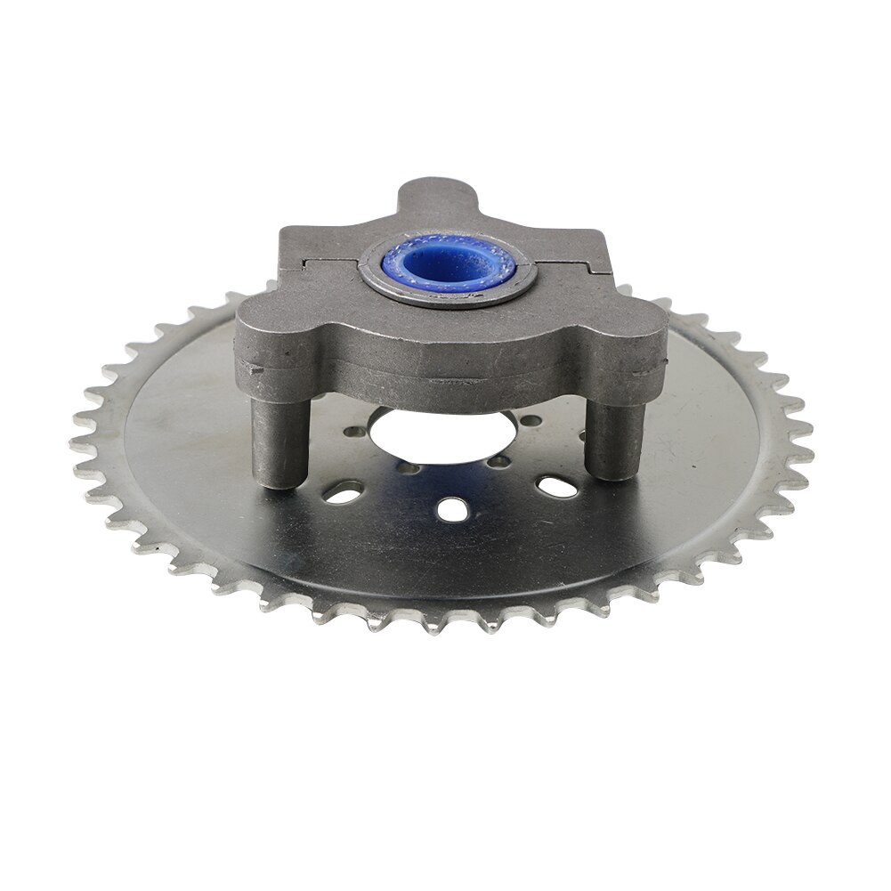 Adattatore pignone 44T misura 1.5 pollici 1 1/2 pollici 415 catena 49cc 50cc 66cc 80cc 2 tempi bici motorizzata