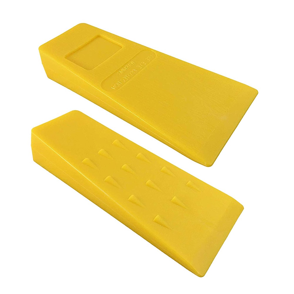 4Pcs 5Inch Tree Felling Wedges for Tree Cutting Logging Falling Cutting Cleaving Chainsaw Bump Embossing Tool Kit Instruments