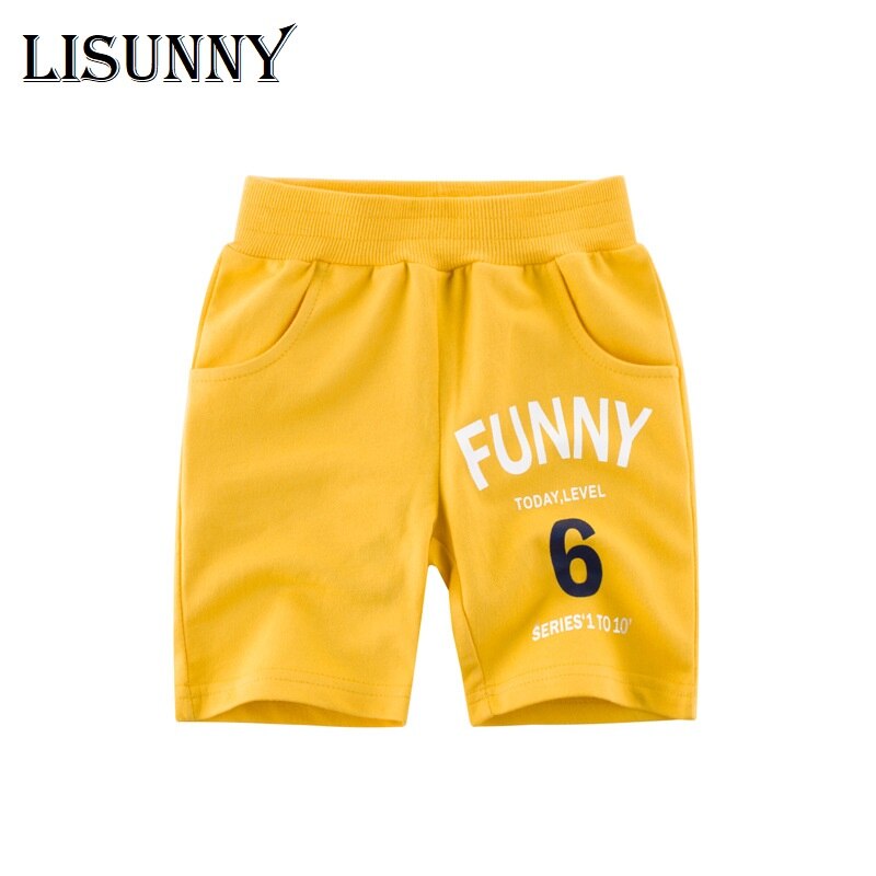 Calça esportiva infantil, calça curta de algodão para meninos 2-8 anos na altura dos joelhos, roupas para o verão de 2021
