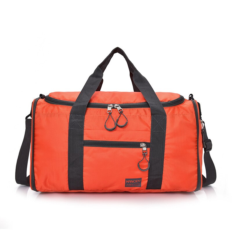 Sporttas heren dames fitness sporttas training zwemtassen reisbagage tassen voor heren dames sporttas outdoor sporttas: Oranje