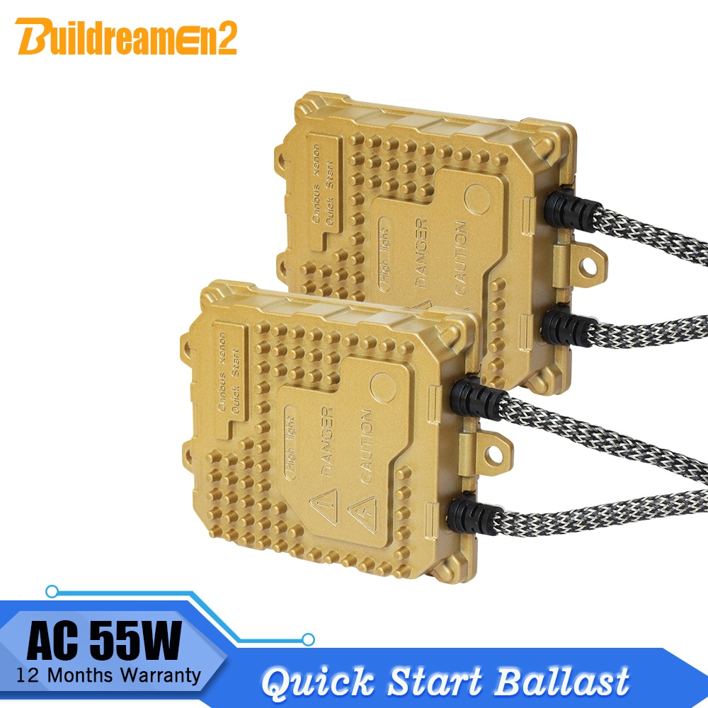 55W AC Ballast Quick Start Digitale Ballast Ontsteking Blok Compatibel Auto Alle Xenon Lamp H1 H3 H4 H7 H8 h11 9005 9006 9007 H13