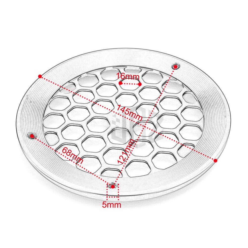 Accessoires de protection latérale ronde de protection de moteur de commande numérique par ordinateur de moto pour la série de Piaggio Vespa Sprint Primavera LXV LX 150 150CC