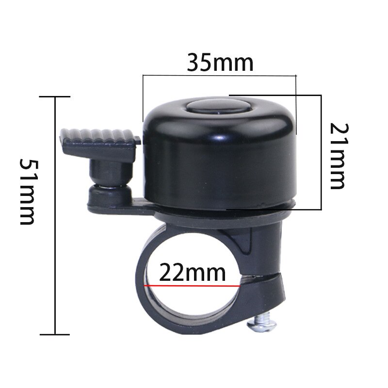 Bicycle Bell Metal Ring Alloy Mountain Road Bike Horn Sound Alarm For Safety Cycling Handlebar Bicycle Call Bike Accessories