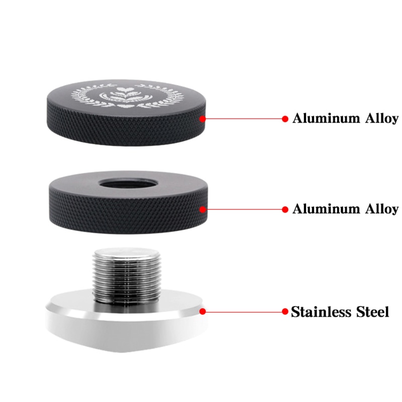 53mm / 51mm Kaffee Verteiler Espresso manipulieren Kaffee Leveler Passt für 54mm Breville Siebträger Espresso Händler