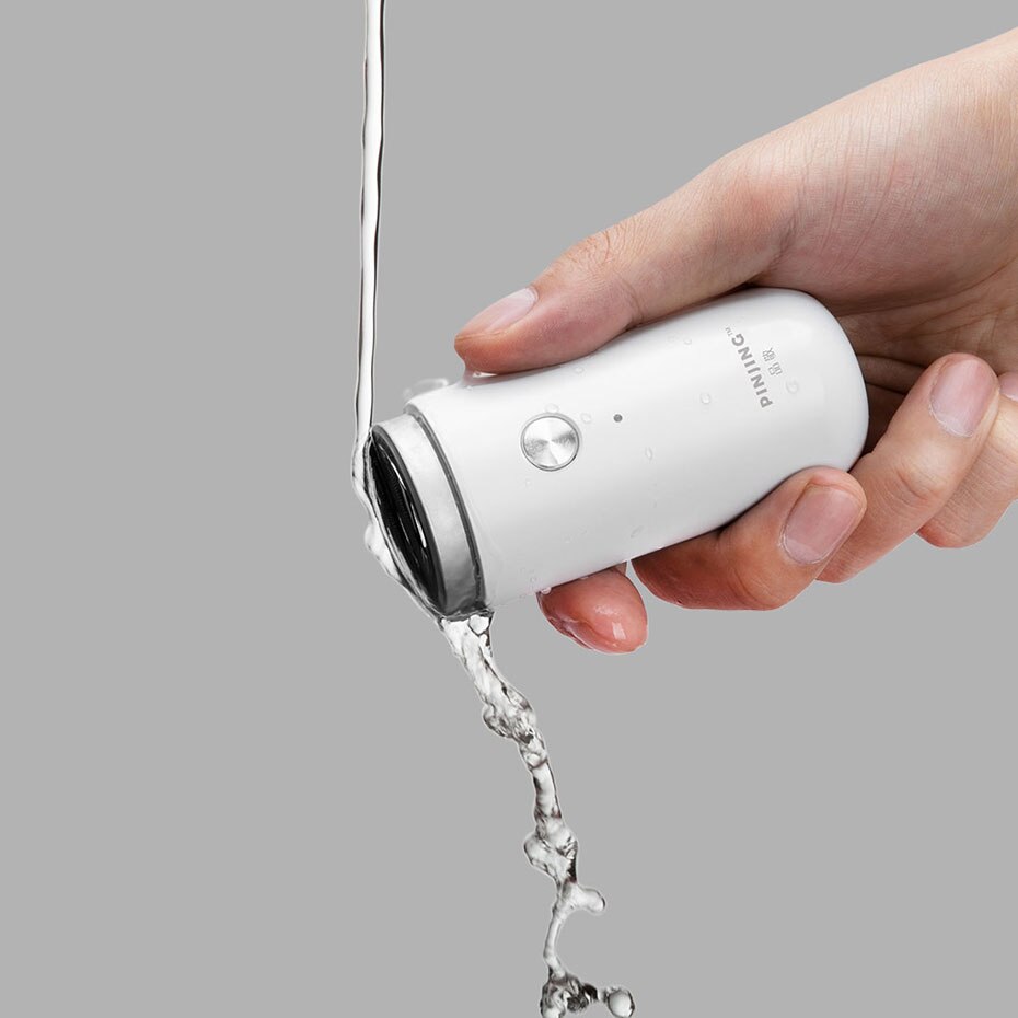 Xiaomi pinjing mini elektrisch scheerapparaat voor mannen, elektrisch scheerapparaat, usb oplaadbaar, draagbare baardtrimmer, afwasbaar, droog scheerapparaat