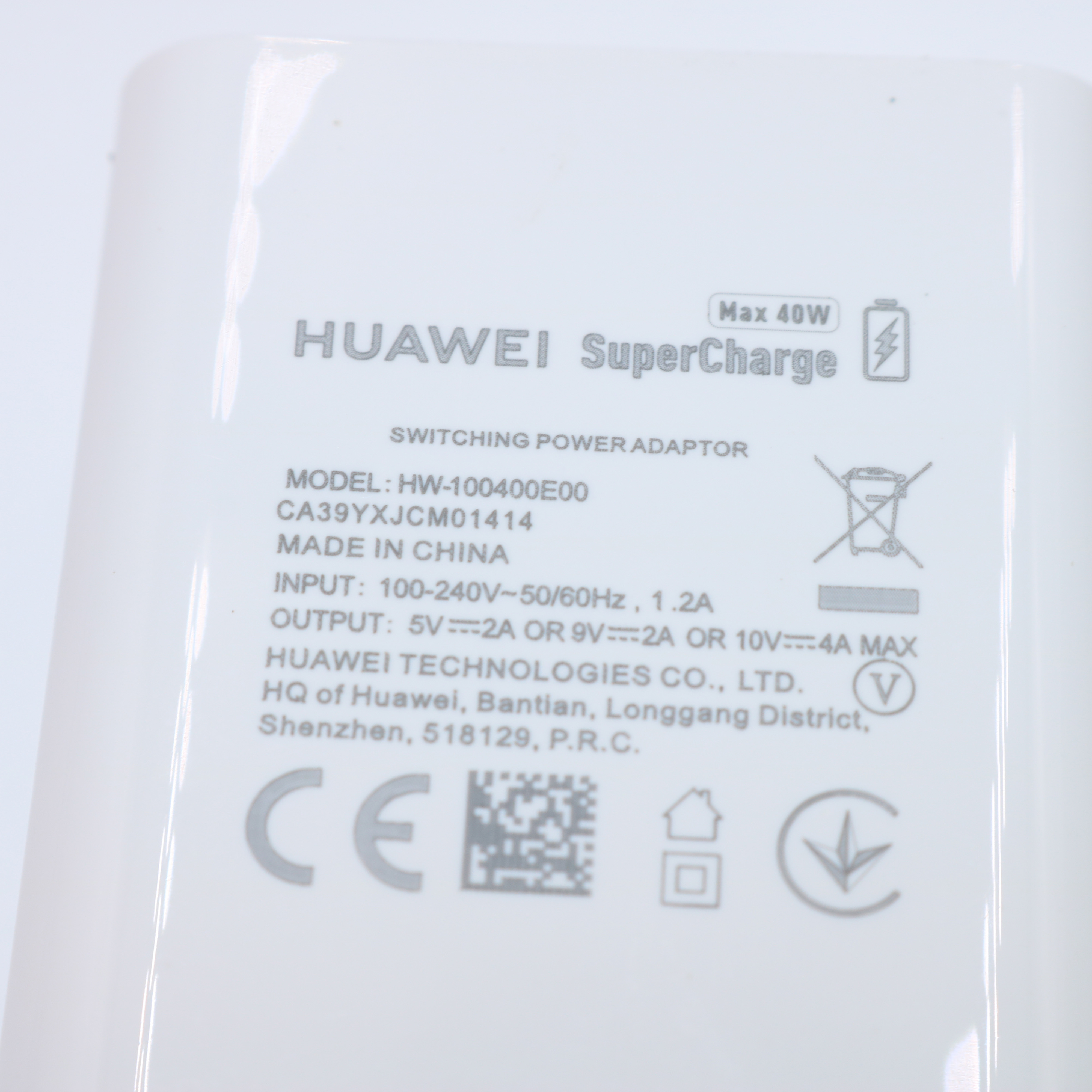 Original Huawei Mate 20 pro RS suralimentation USB chargeur rapide 10V 4A 40W adaptateur 5A Type C câble pour Nova 5 Honor Magic 2/P30 pro