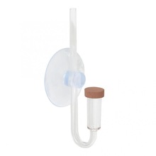 2 in 1 Acryl Transparante CO2 Diffuser Verstuiver Bubble Teller Aquarium CO2 Planten Water Gras Regulator: Default Title