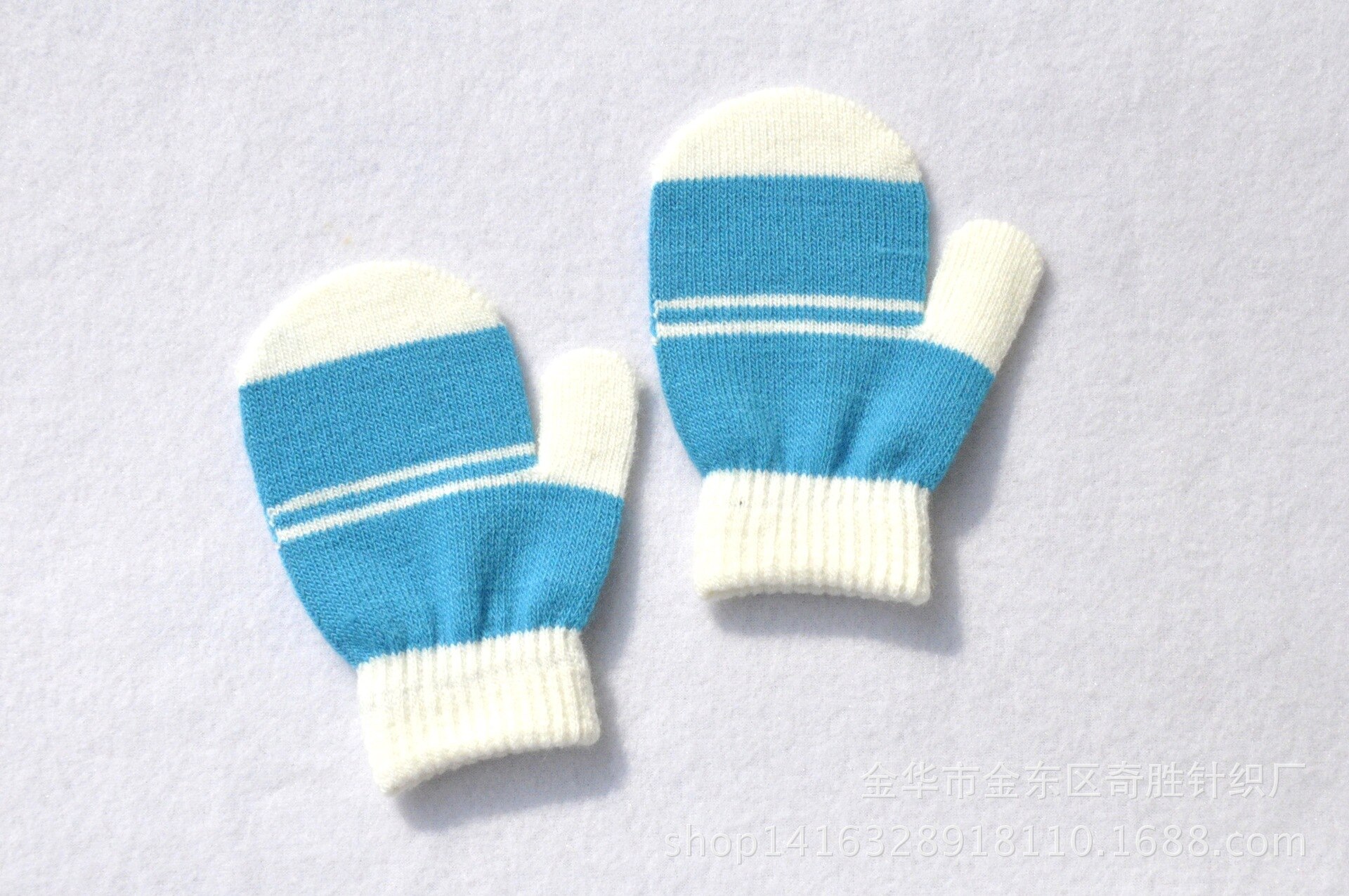 1-4 jahre Baby Gestrickte Handschuhe Baby betroffen Handschuhe Winter Mädchen Jungen Halb Finger kippen Abdeckung Fäustlinge freundlicher Jungen herbst Mädchen Fäustlinge