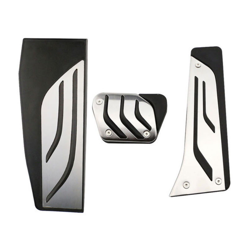Para BMW 1 2 3 4Series M3 M4 E87 E90 F20 F21 F30 F32 F36 F80 F82 Pedal de freno acelerador pedales de combustible para coche: Rojo