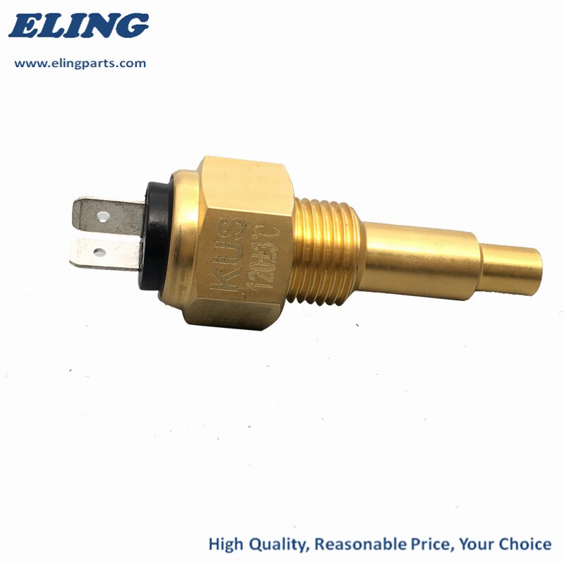 KUS Universal 52mm(2") Car Oil Temp Temperature Gauge Sensor Meter Indicator 50-150℃ 12V 24V Automotive Waterproof: 3 8-18NPT