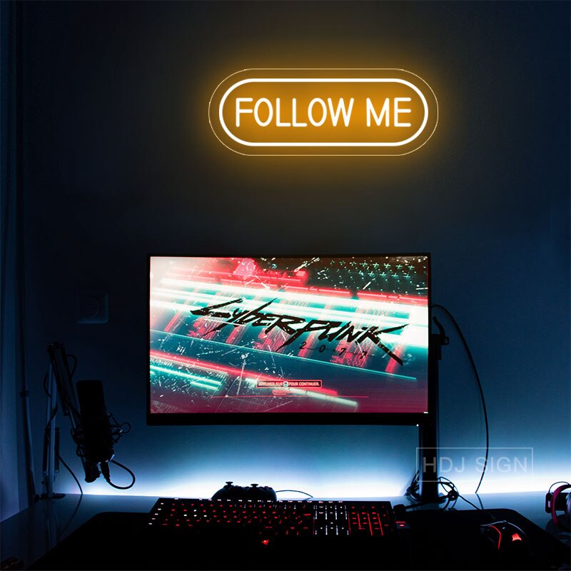 ZPL – panneaux de jeu au néon pour décoration murale, panneau lumineux LED pour chambre à coucher, Bar, Club, fenêtre, salle de jeux, fête d&#39;anniversaire, pour garçons: green