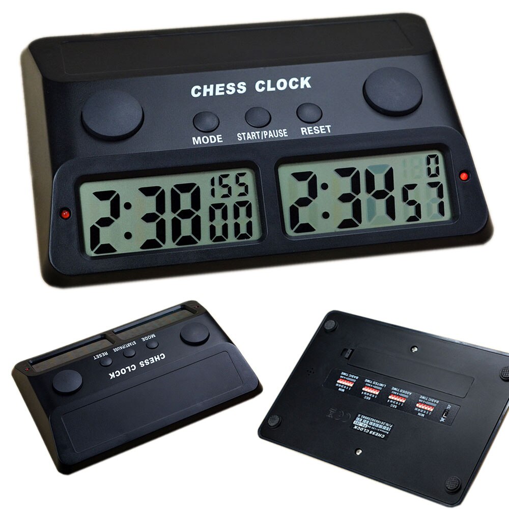 Chess Clock Timer Digital Master Tournament 3in1 Timers For Chess IGO Chinese Chess Timers