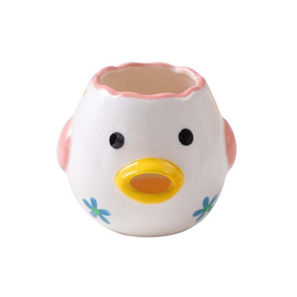 Cute Egg Divider Eco-friendly Attractive Yolk Divider Chicken Shape Yolk Protein Separator for Kitchen Egg Separator: 4