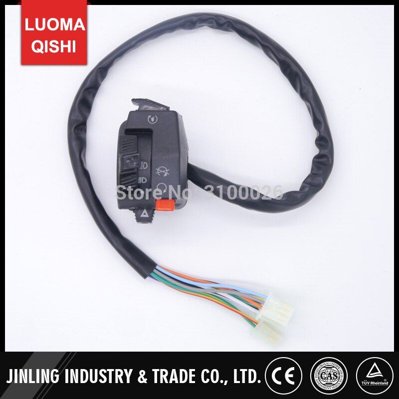 Multifunction Control Inhibitor Handle Switch Fit For China ATV Jinling JLA-13T-2 110cc 150cc 200cc 300cc Quad Bike Parts