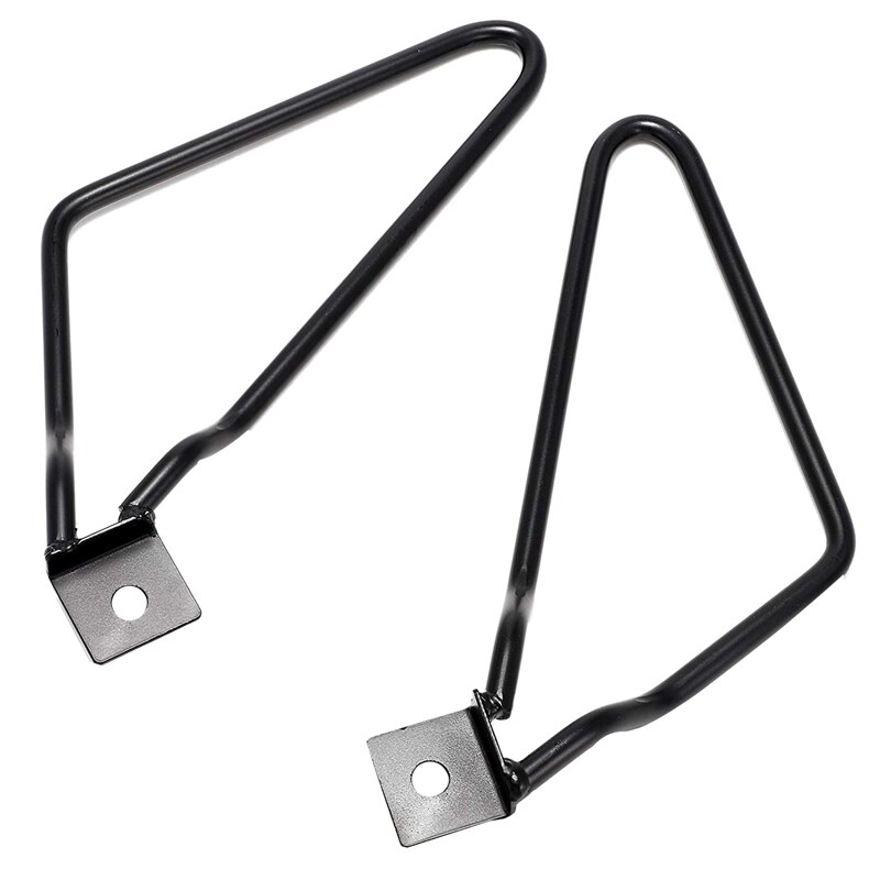 Alforjas de motocicleta, bolsas de sillín, soporte de sujetador para-Davidson Sportster 883 Iron XL883N Dyna Bob Fxdf Softail v-rod Caf