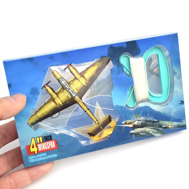 Mini Kites Plane Kites MicroKite Mini 3.54 Inch H x 4 Inch W Plastic Kite M09