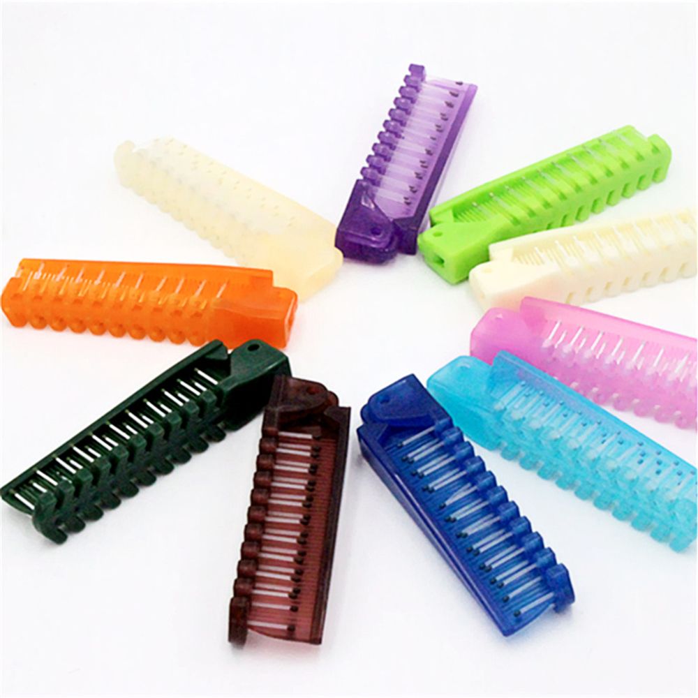 1 Pcs Disposable Travel Hair Comb Brush Foldable Massage Anti-Static Portable Folding Hair Comb Hairdressing Styling Tool