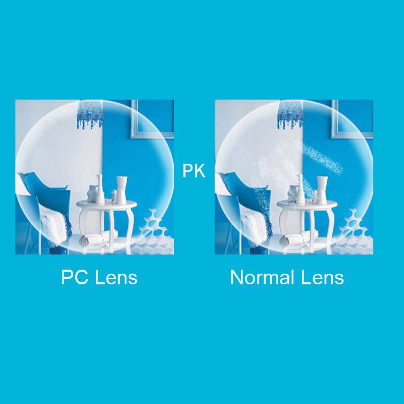 1.59 PC Index Aspheric Lens Strong Space Single Vision Lenses Prescription Sports Optical Lens Myopia