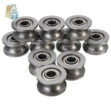Roulement à billes en acier au carbone | 10 ou 20 pièces U624zz U624 U rainure profonde 4x13x7mm pour arbre de 5.5mm